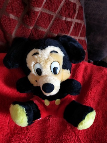 Vintage mickey mouse - mouse, plush