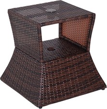 Outdoor Rattan Wicker Coffee