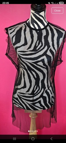 Necessary evil fishnet top - necessary,