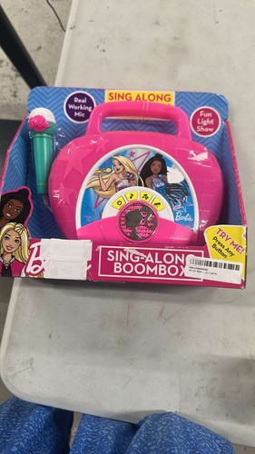 Barbie sing along boombox - barbie, sing-along