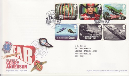 Stamps first day - day, cover