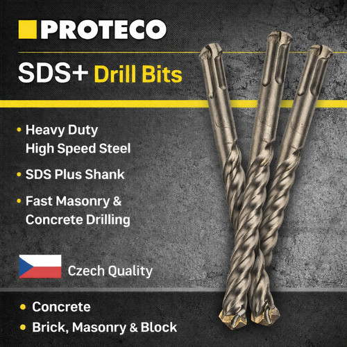 Proteco sds plus drill bit - sds+,