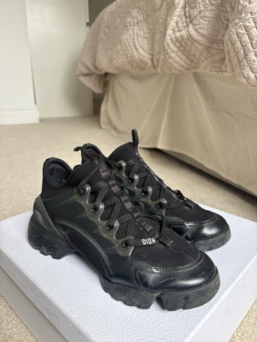 Black dior connect trainers - black,