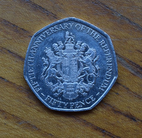 2017 50p fifty pence - 2017,