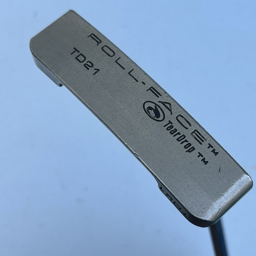 Tear drop roll face - roll, putter
