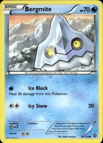 Bergmite common sts steam - -,