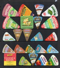 Cheese labels all different
