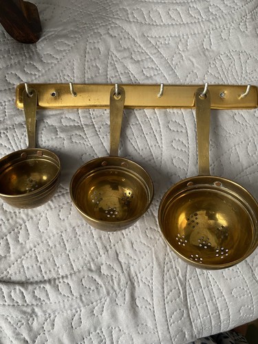 Set brass kitchen - brass,
