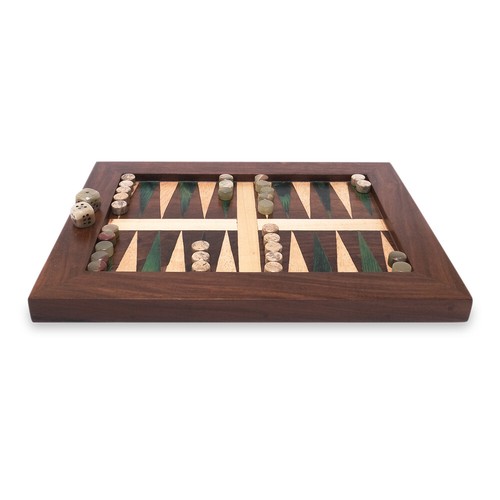 Wooden carved board game - wooden,