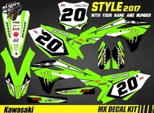MX Decal Kit For Kawasaki KXF