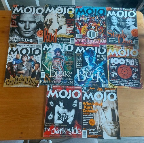Mojo magazine bundle job - 10, x
