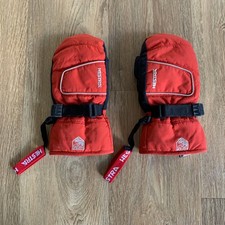 Hestra Kids Mitten Glove Skiing Snowboarding Insulated Snow c zone Sz 7 + Straps