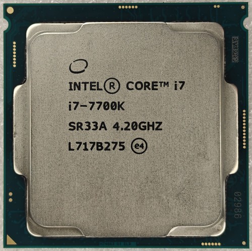 Intel core 7700k - core, i7-7700k