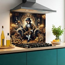 Printed Glass Kitchen