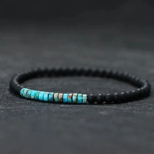 Minimalist 4mm onyx - onyx, bead