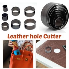 7pcs Leather Hole Punch Cutter