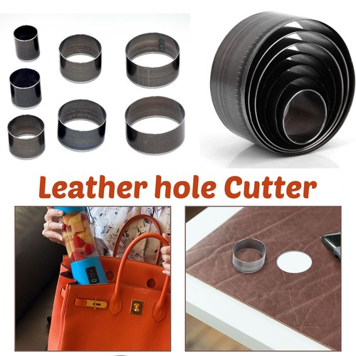 7pcs leather hole - hole, punch