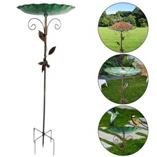 Durable Vintage Iron Bird Bath