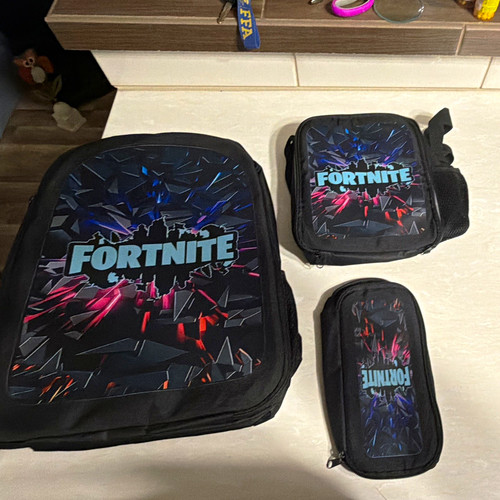 Fortnite kids 3pc backpack - kids, set
