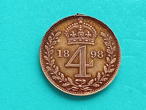 1898 victoria fourpence - victoria,