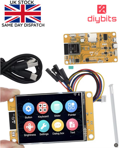 Cheap yellow display - yellow, esp32