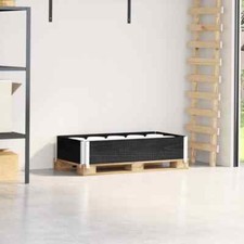 Pallet Collar Black 100x50 cm