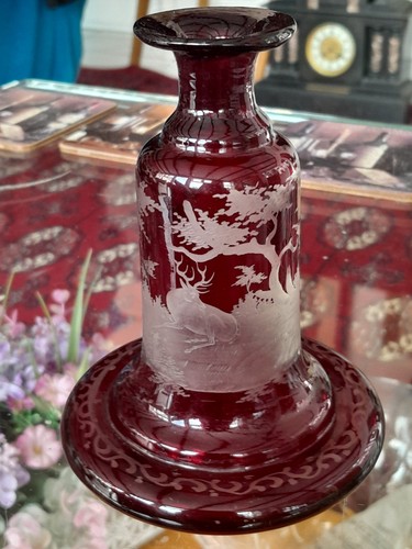Bohemian ruby red - ,