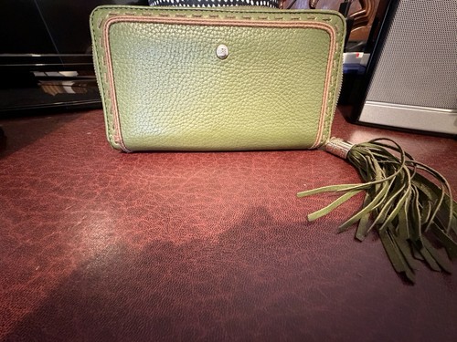 Lancel paris green leather - paris,