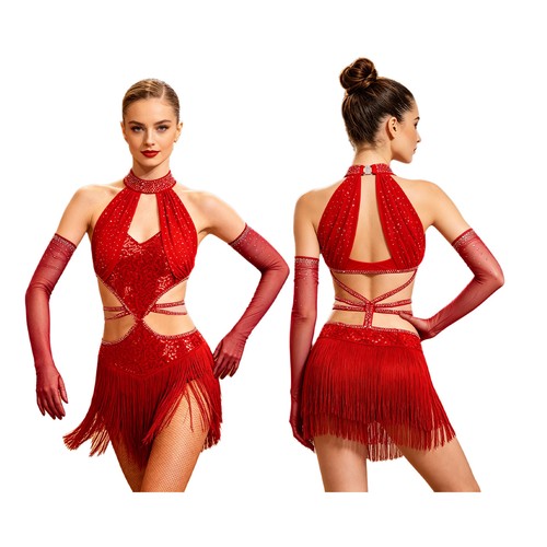 Women chacha elegant fringe - chacha,