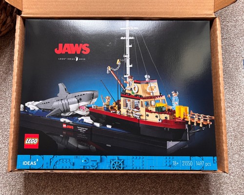 Lego ideas jaws 21350 set - jaws,