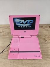 Pink Portable DVD Player 7"