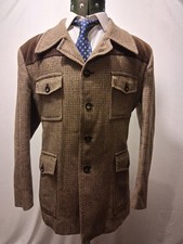 Vintage tweed C & A hacking