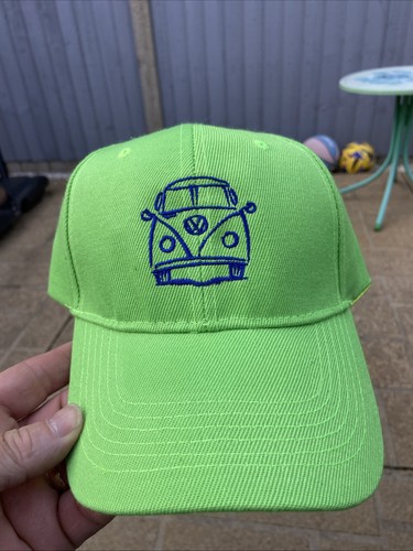 Bright green volkswagen camper - bright,