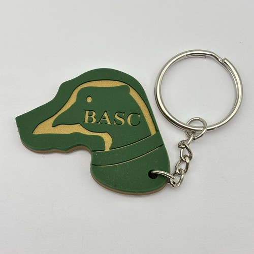 Basc duck head - duck, keyring