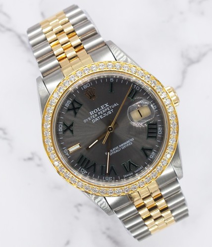 Rolex datejust mens steel - mens,