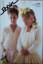 Original Robin Dynasty Or Dallas Childs Bolero Knitting Pattern 15035