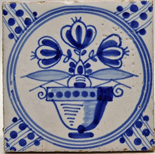 Antique Hand Painted Delft