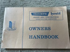 Triumph Herald Coupe and