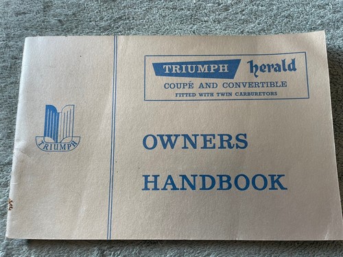 Triumph herald coupe and - herald,