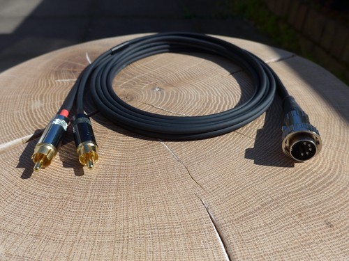 Pin din rca phono cable - din, to