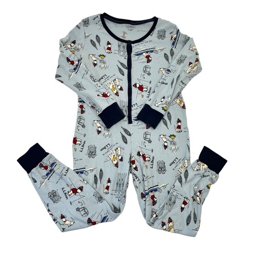 Bean long john pajama - long,