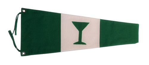 Gin pennant fully sewn - pennant,