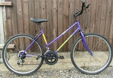 Unimoto Ladies Purple Mountain Bike Bicycle 10 Speed Gears Shimano 26" Wheels