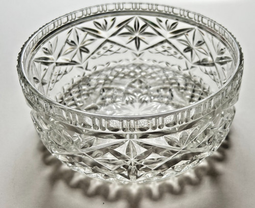 Vintage cut crystal fruit - crystal,