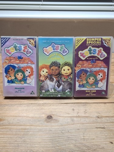 Tots vhs video bundle 3 - tots,