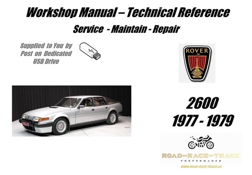 Rover 2600 service repair - rover,
