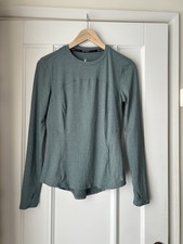 Spyder Active Womens Green  Long Sleeve Top with Pocket Size S