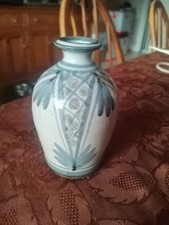 Studio pottery bottle vase - ,