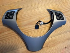 BMW E81 E87 E90 E91 E92 E93 Multifunction Steering Wheel Trim Cover Titan Silver