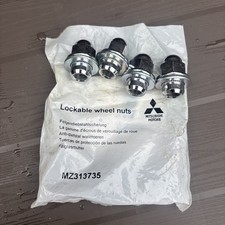 GENIUNE 4x ALLOY WHEEL NUTS